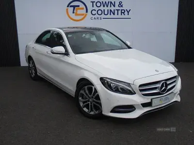 Used Mercedes C220 Premium 170 HP (125 kW) 2015 White Sedan