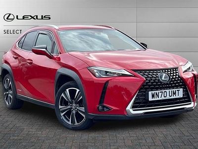 Used Lexus UX 250h 184 HP (135 kW) 2020 Red SUV