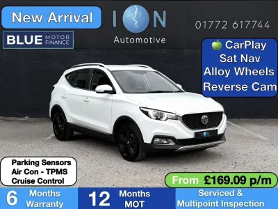 Used MG ZS Exclusive 106 HP (77 kW) 2018 White SUV