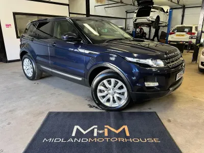 Used Land Rover Range Rover evoque Pure 2014 Blue SUV