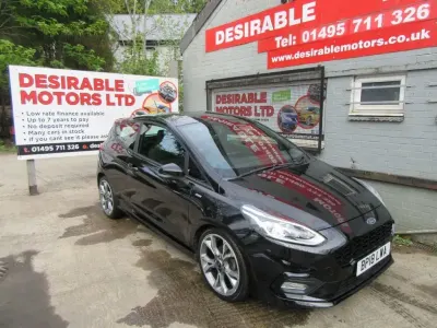 Używany Ford Fiesta ST-Line 100 KM (73 kW) 2018 Czarny Hatchback