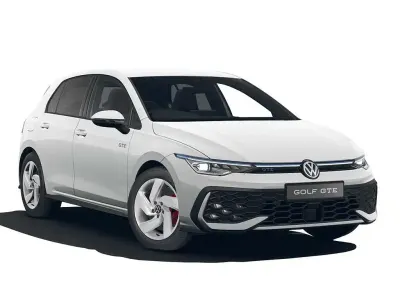 New VW Golf VIII GTE 2026 White Hatchback