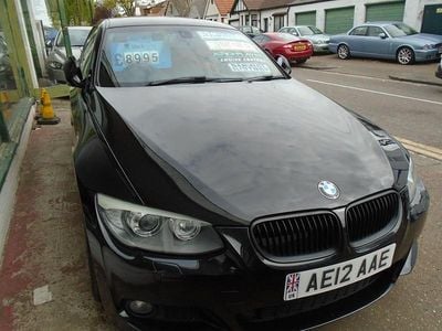Begagnad BMW 335 Sport Line 2012 Svart Sportkupé