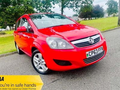 Red Used 2013 Vauxhall Zafira MPV | £2,650 (Fair price)
