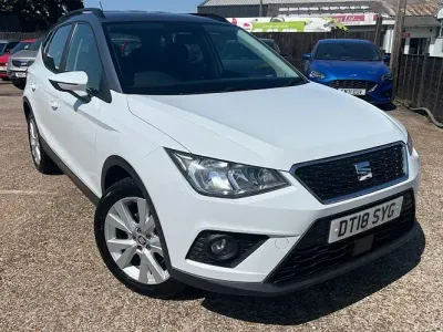 Used Seat Arona SE Technology 116 HP (85 kW) 2018 White SUV