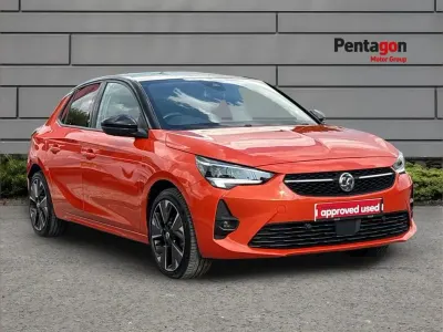 Used Vauxhall Corsa-e SRi 100 kW (136 HP) 2021 Orange Hatchback