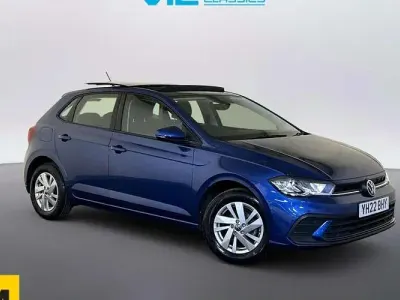 Used VW Polo Life 80 HP (58 kW) 2022 Blue Hatchback