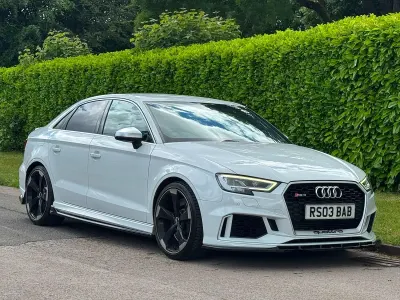 Used Audi RS3 Premium 400 HP (294 kW) 2019 White Sedan