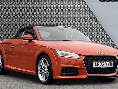 Orange Used 2022 Audi TT Roadster Sport Cabriolet | £24,625 (Fair price)