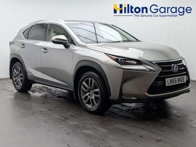 Used Lexus NX300h Luxury Line 197 HP (144 kW) 2016 Silver SUV