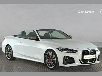 Used BMW M440 M Sport 368 HP (270 kW) 2021 White Sedan