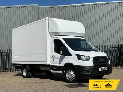 Used Ford Transit S 130 HP (95 kW) 2020 White Cabriolet