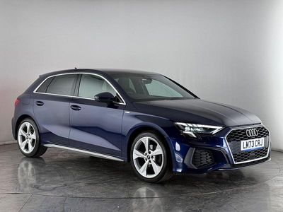 Used Audi A3 Sportback S-Line 2023 Blue Hatchback