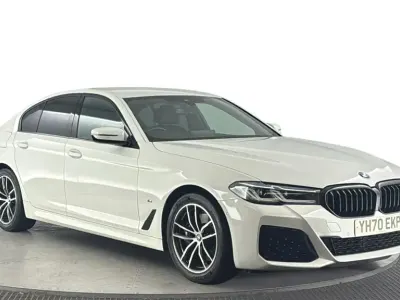 Used BMW 520 M Sport 190 HP (139 kW) 2020 White Sedan