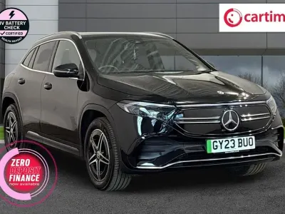 Used Mercedes EQA350 AMG line 214 kW (292 HP) 2023 Black SUV
