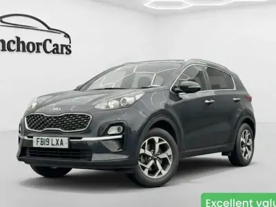Used Kia Sportage 132 HP (97 kW) 2019 Black SUV