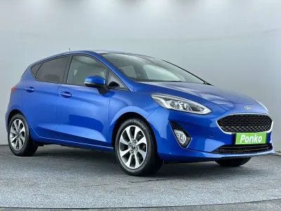 Usado Ford Fiesta Trend 85 HP (62 kW) 2019 Azul Citadino