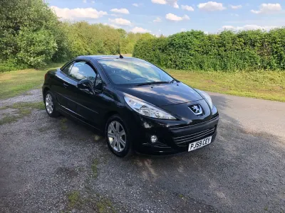 Used Peugeot 207 Sport 2009 Black Cabriolet