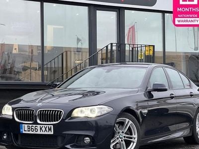 Black Used 2016 BMW 520 M Sport Sedan | £11,690 (Fair price)