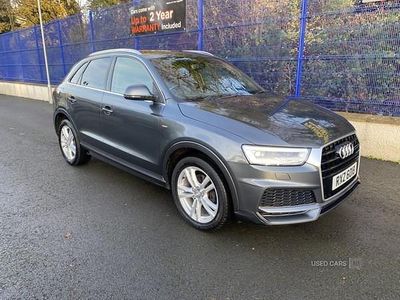 Grey Used 2018 Audi Q3 S-Line SUV | £11,495 (Fair price)