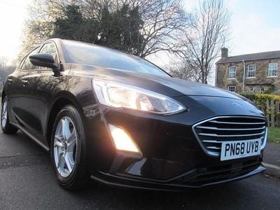 Used Ford Focus Zetec 125 HP (91 kW) 2018 Black Hatchback
