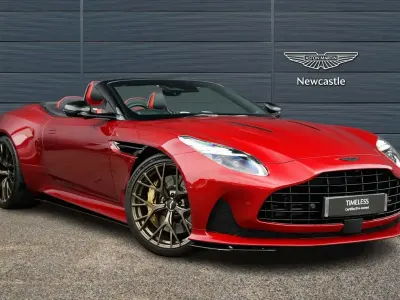 New Aston Martin DB12 670 HP (492 kW) 2026 Red Cabriolet
