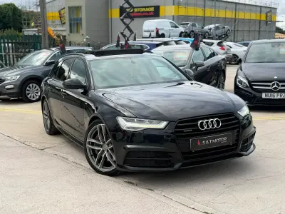 Used Audi A6 Black Edition 315 HP (231 kW) 2016 Black Estate
