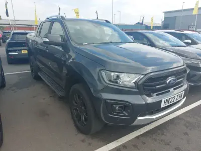 Begagnad Ford Ranger Wildtrack 2022 Grå Pickup