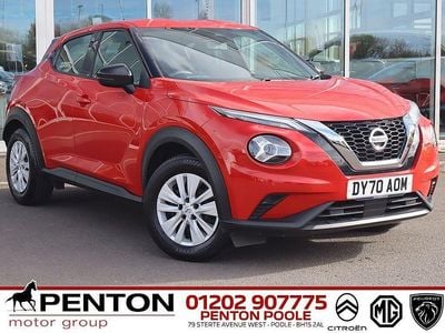 Używany Nissan Juke Visia 117 KM (86 kW) 2020 Czerwony SUV