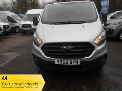 Used Ford Transit Custom 130 HP (95 kW) 2018 Silver Van