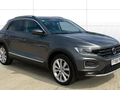 Used VW T-Roc SEL 116 HP (85 kW) 2018 Grey SUV