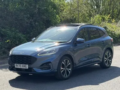 Używany Ford Kuga ST-Line X 120 KM (88 kW) 2021 Niebieski SUV