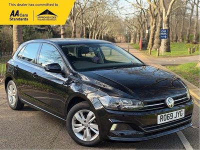 Used VW Polo SE 95 HP (69 kW) 2019 Black Hatchback