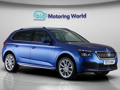 Used Skoda Kamiq SE L 150 HP (110 kW) 2020 Blue SUV
