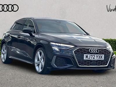 Black Used 2022 Audi A3 S-Line Hatchback | £21,795 (A bit pricey)