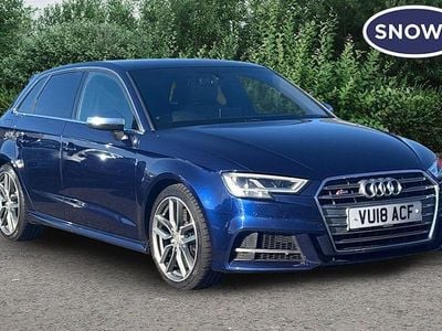 Blue Used 2018 Audi S3 Sportback Design Hatchback | £16,699 (Super price)