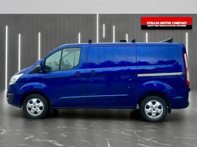 Used Ford Transit Custom Limited 130 HP (95 kW) 2016 Blue Van