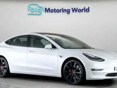 Used Tesla Model 3 Performance 355 kW (483 HP) 2020 White Sedan