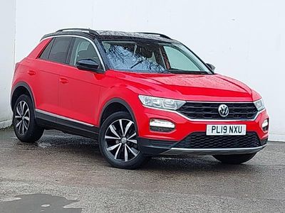 Used VW T-Roc Design 150 HP (110 kW) 2019 Red SUV