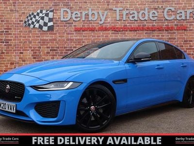 Used Jaguar XE 300 HP (220 kW) 2020 Blue Sedan