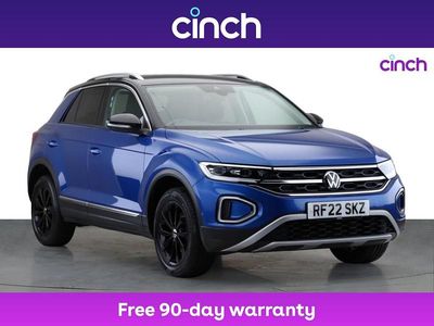 Blue Used 2022 VW T-Roc Style SUV | £21,449 (Fair price)