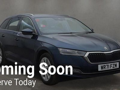 Used Skoda Octavia SE L 2022 Blue Estate