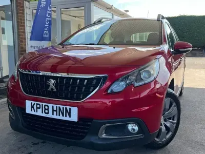 Used Peugeot 2008 Active 100 HP (73 kW) 2018 Red SUV