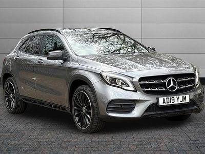 Used Mercedes GLA200 AMG line 156 HP (114 kW) 2019 Mountain grey SUV