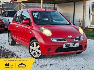 Used Nissan Micra Acenta 86 HP (63 kW) 2010 Red Hatchback