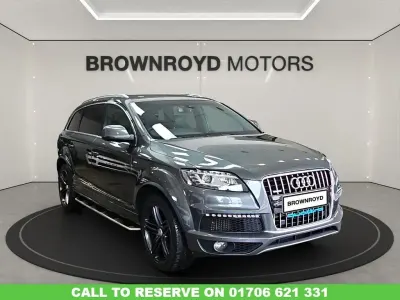 Used Audi Q7 S-line plus 245 HP (180 kW) 2015 Grey SUV