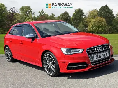 Used Audi A3 Sportback Design 310 HP (228 kW) 2016 Red Hatchback
