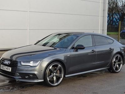Used Audi A7 Black Edition 2017 Grey Hatchback