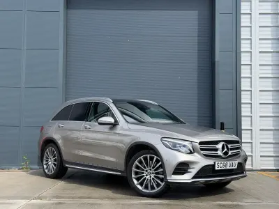Used Mercedes GLC250 AMG Line Premium 2019 Silver Estate