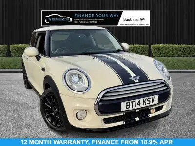 Używany Mini Cooper Hatch 136 KM (100 kW) 2014 Biały Hatchback